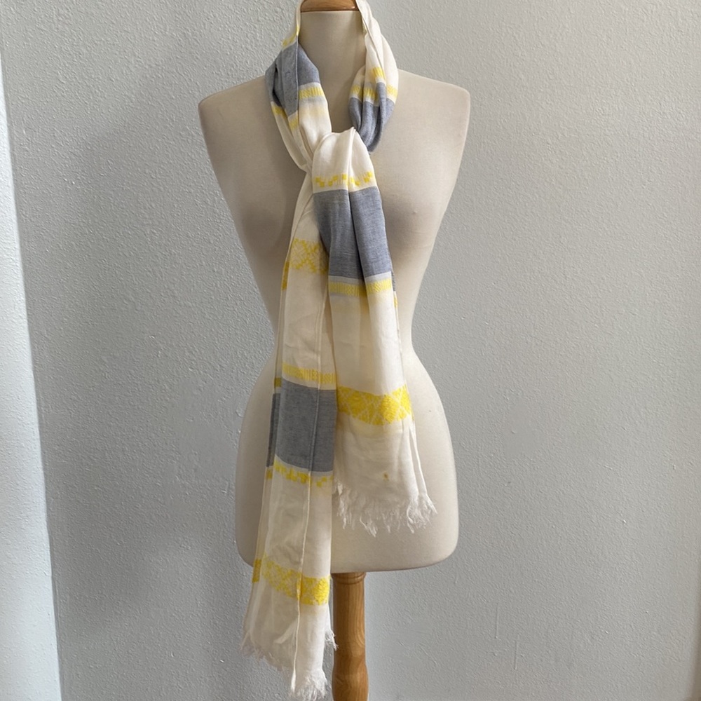 Bay Sky‎ Color Block Scarf Size OS